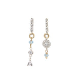 Pendientes Largos DELCERRO Tierra de Sal | 11034