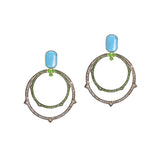 Pendientes Mattioli Eve-R Con Tsavoritas En Oro Rosa | MOR137R023GT