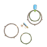 Pendientes Mattioli Eve-R Con Tsavoritas En Oro Rosa | MOR137R023GT