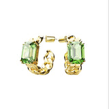 Pendientes Millenia SWAROVSKI Verde con Baño Tono Oro | 5671253