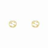 Pendientes Gucci Interlocking G Oro Amarillo -  YBD748543002