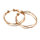 Pendientes Mattioli Tibet Aros En Oro Rosa | MOR75032