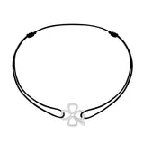 Pulsera Cordón Dinh Van Trébol Oro Blanco | 370062