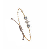 Pulsera Estrella DELCERRO Plata con Cadena | 10700CA