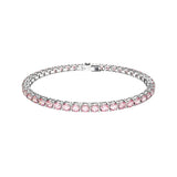 Pulsera Swarovski Mátriz Tenis Rosa - 5648931