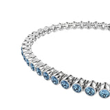 Pulsera Swarovski Tennis Imber Emily Talla Redonda Azul - 5734239