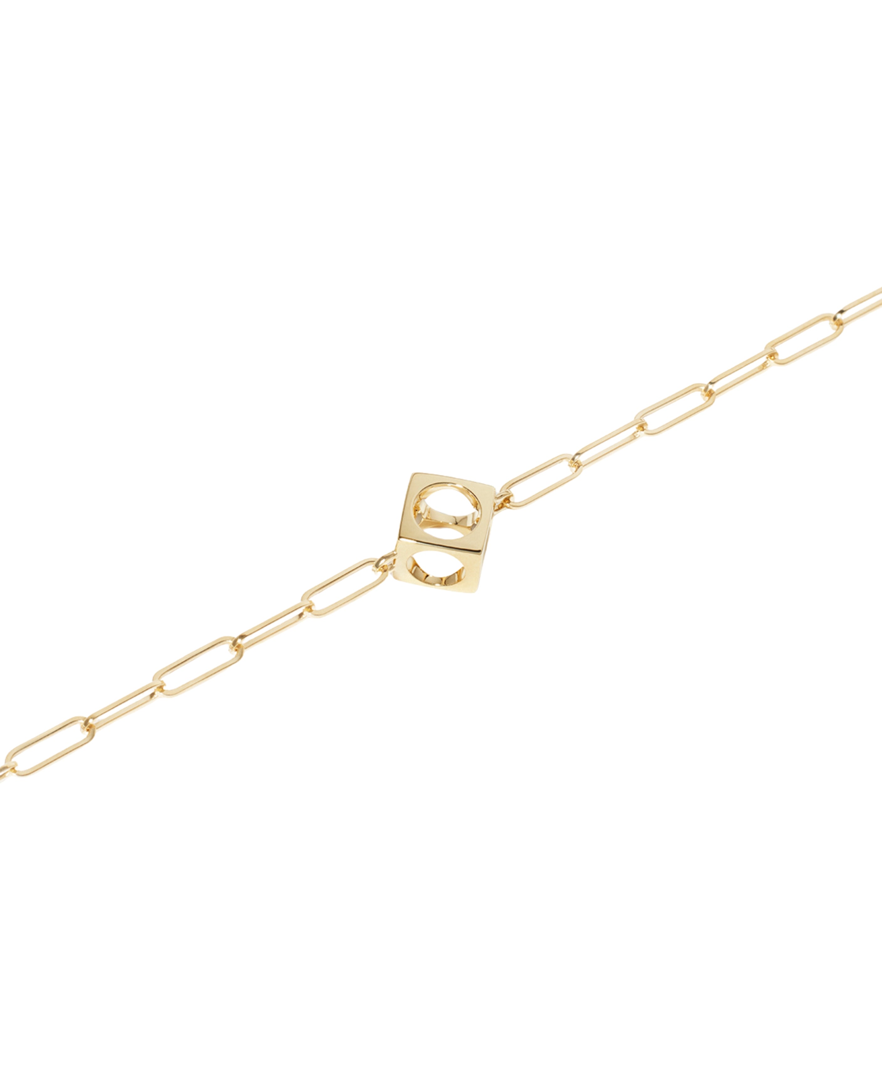Pulsera de Cadena Le Pavé Dinh Van Modelo Pequeño Oro Amarillo - 368301