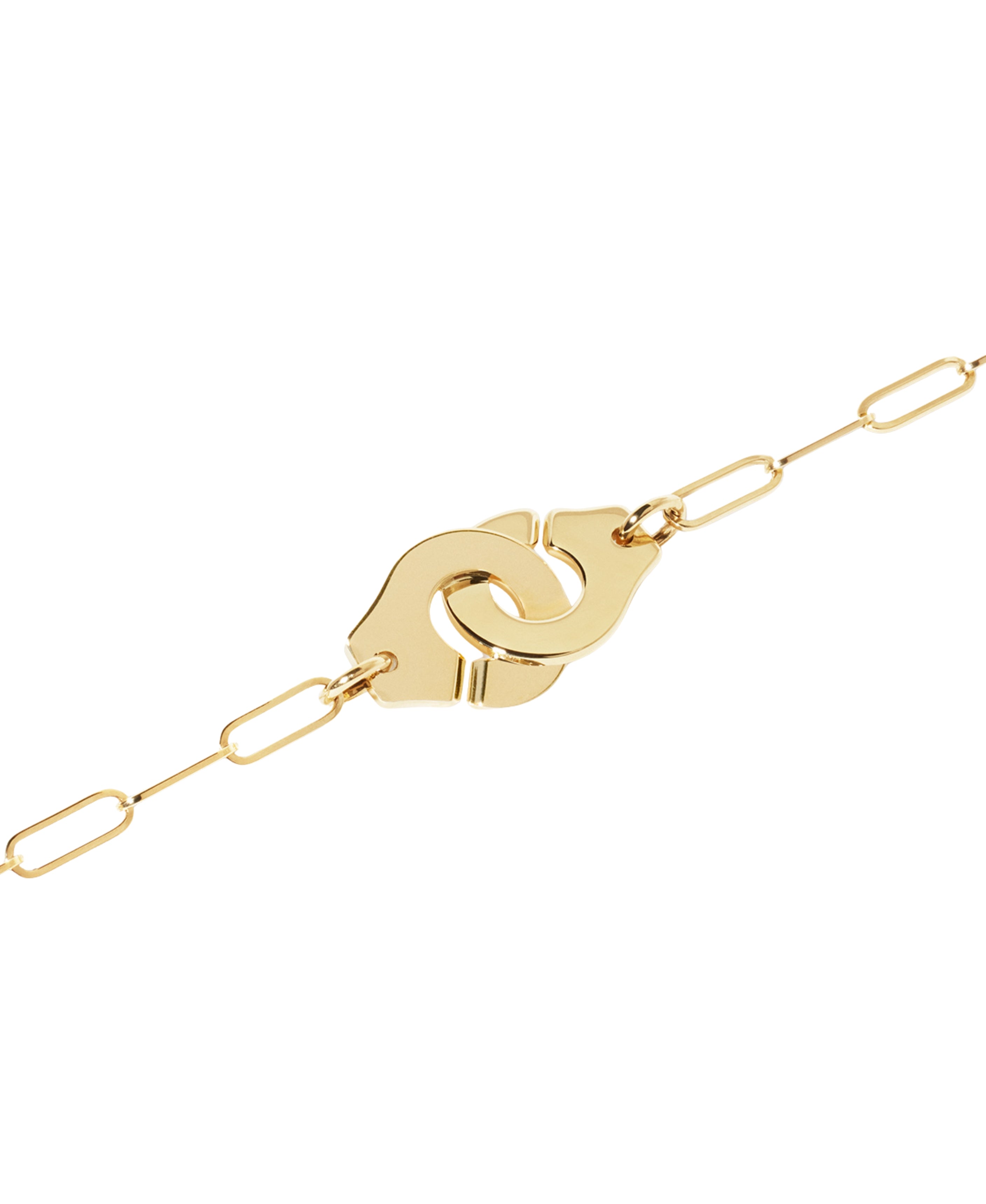 Pulsera de Cadena Menottes Dinh Van Modelo Mediano en Oro Amarillo - 352101