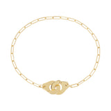 Pulsera de Cadena Menottes Dinh Van Modelo Pequeño en Oro Amarillo - 354101