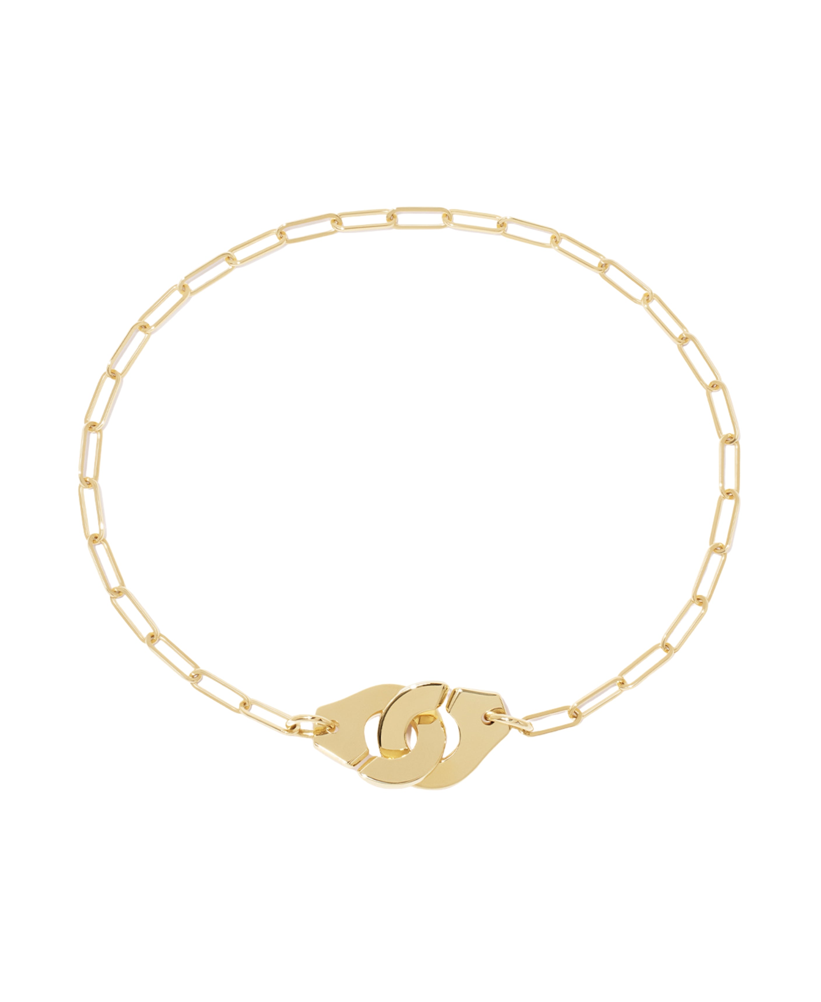 Pulsera de Cadena Menottes Dinh Van Modelo Pequeño en Oro Amarillo - 354101
