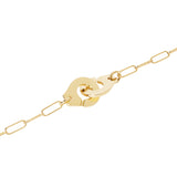 Pulsera de Cadena Menottes Dinh Van Modelo Pequeño en Oro Amarillo - 354101