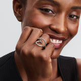 Anillo Corazón Forma Orgánica PANDORA Plata  - 193288C00