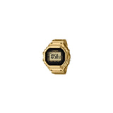 Casio anillo digital acero dorado 20 mm | CRW-001G-9