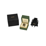 Casio anillo digital acero dorado 20 mm | CRW-001G-9