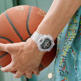G-Shock 40º aniversario Clear Remix digital transparente 50 mm | DW-6940RX-7