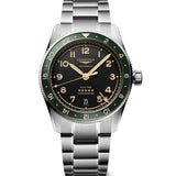 Longines Spirit Zulu Time Acero y Cerámica 39 mm | L3.802.4.63.6