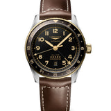 Longines Spirit Zulu Time Acero y Oro Amarillo 39 mm | L3.812.5.53.2
