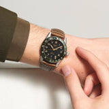 Longines Spirit Zulu Time Acero y Piel 39 mm | L3.802.4.63.2