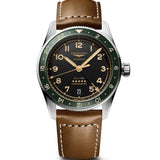 Longines Spirit Zulu Time Acero y Piel 39 mm | L3.802.4.63.2