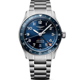 Longines Spirit Zulu Time Esfera Azul 42 mm | L3.812.4.93.6