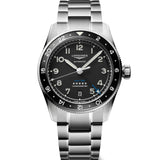 Longines Spirit Zulu Time Esfera negra 39 mm | L3.802.4.53.6