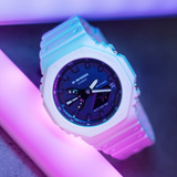 G-Shock Trend Blanco 45,4 mm | GA-2100-7AER