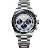Longines Conquest Chronograph Plateado y Azul 42 mm | L3.835.4.98.6