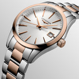 Longines Conquest Classic Bicolor PVD Rojo 34 mm |  L2.386.3.72.7