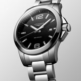 Longines Conquest Negra 41 mm | L3.759.4.58.6