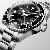 Longines HydroConquest GMT Negro 41 mm | L3.790.4.56.6