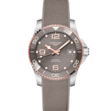 Longines HydroConquest Gris PVD Oro Rosa 39 mm | L3.780.3.78.9