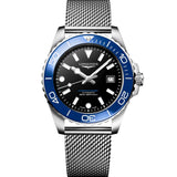 Longines HydroConquest Negro y Azul 42 mm | L3.788.4.90.6