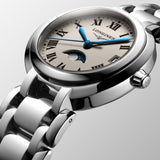 Longines PrimaLuna Moonphase Plateado Flinqué 30 mm | L8.115.4.71.6