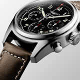 Longines Spirit Chronograph Negro 42 mm | L3.820.4.53.0