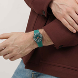 Swatch Wavelengths Of Moss 34 mm | SO28L100