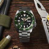 Seiko 5 Sports Style Verde 42,5 mm | SRPD63K1