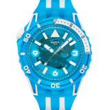 Swstch Scubaqua Blue Fire 44 mm | SSCU09S100