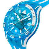 Swstch Scubaqua Blue Fire 44 mm | SSCU09S100