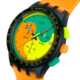 Swatch Neon Signal Flag 42 mm | SUSB422