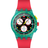 Swatch Gent Neon Emerald Chrono 42 mm | SUSG409