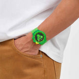 Swatch Glowingly Green 47 mm | SB02G100