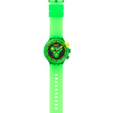 Swatch Glowingly Green 47 mm | SB02G100