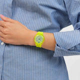 Swatch Luminously Lemon 34 mm | SO28J103