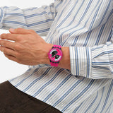 Swatch Swatcfuchsia Lines 42 mm | SUSB110