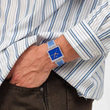 Swatch What If See Thru Blue 41.80 Mm | SO38K701