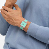Swatch What If See Thru Mint 41.80 mm | SO38K702
