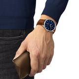 Tissot Chemin des Tourelles 42 mm Azul | T1394071604100