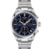 Tissot PR 100 Chronograph Azul y Acero 40 mm | T1504171104100