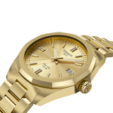 Tissot PRC 100 Solar PVD Color Oro Amarillo 34 mm | T1518223302100