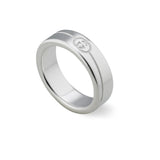 Anillo Gucci Tag Plata